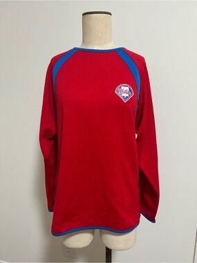 Phillies Red & Blue Long Sleeve Shirt
